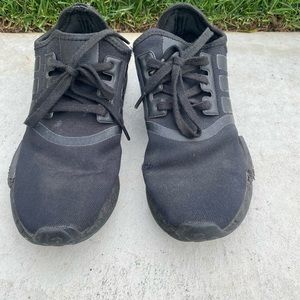 Adidas NMD R1 Triple Black Tennis Shoes
